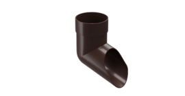 Наконечник для водосточной трубы Premium, шоколад