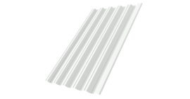 Профнастил HC35R 0,7 PE RAL 9003 сигнальный белый