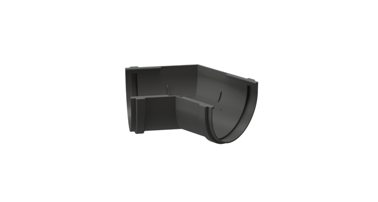 Угол желоба 135˚ Premium, графит