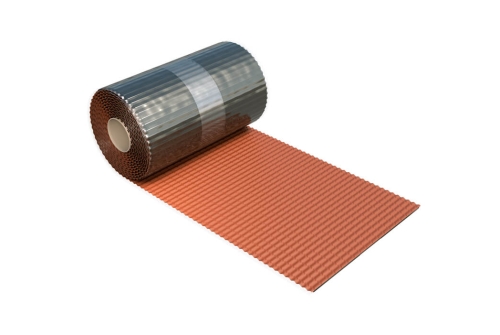 Лента для примыканий Абрис Braas, 5000мм, красный