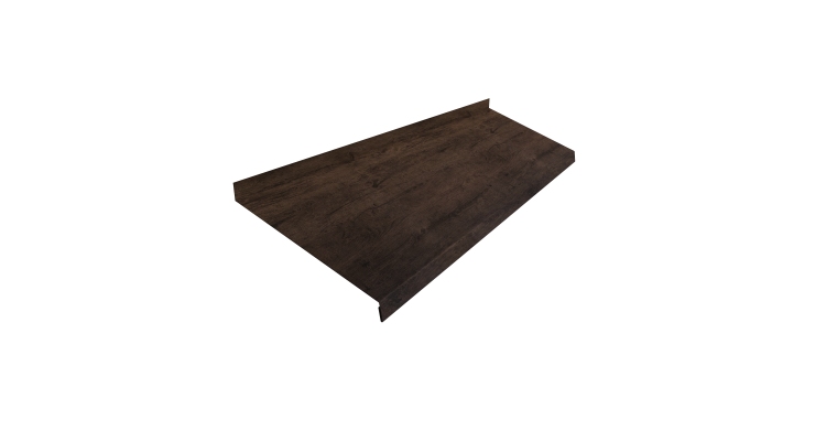 Отлив простой 200 0,45 Print-Double Elite Antique Wood (2м)