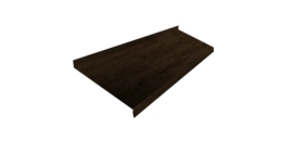 Отлив простой 250 0,45 Print Elite Antique Wood TwinColor (2м)