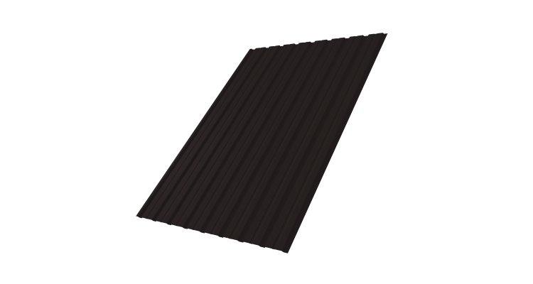 Профнастил С10В 0.5 Satin RAL 9005 черный