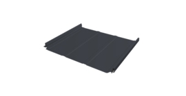 Кликфальц Pro Line Grand Line 0,5 Drap с пленкой на замках RAL 7024 мокрый асфальт