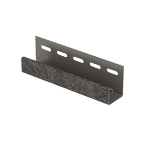 Планка J-trim Стоун-хаус Кирпич Графитовый