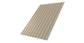 Профнастил С8А 0,45 PE RAL 1015 светлая слоновая кость