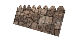 Профнастил С10B фигурный 0,45 Print Elite King Stone TwinColor