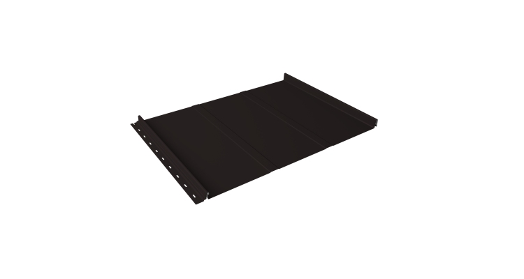 Кликфальц Line Grand Line 0.5 PurLite Matt с пленкой на замках RAL 9005 черный