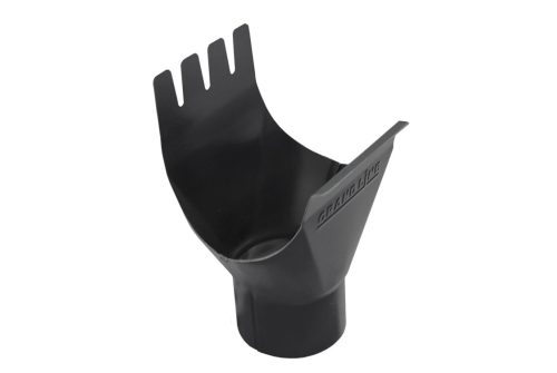 Воронка 150/100 мм Мatt RAL 9005 черный