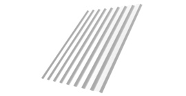 Профнастил С20А 0.5 Satin RAL 9003 сигнальный белый