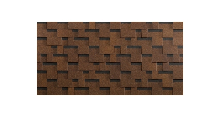 Черепица гибкая Технониколь Болеро терракота