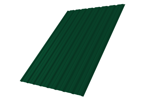 Профнастил С10B 0.5 Satin Matt TX RAL 6005 зеленый мох