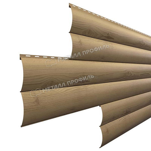 Сайдинг Металл Профиль Woodstock-Н-28х330 (ECOSTEEL_MA-01-Сосна-0.5)