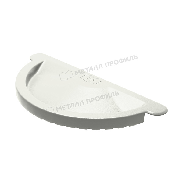 Заглушка желоба Металл Профиль Foramina PUR D125 RAL 9010