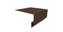 Планка околооконная сложная Экобрус Grand Line 200х75х25 0,5 Drap RAL 8017 шоколад (3м)