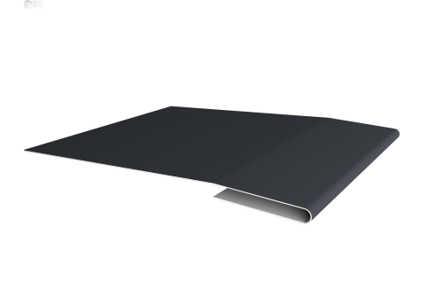 Планка начальная 0,45 Drap TX RAL 7024 мокрый асфальт (2м)