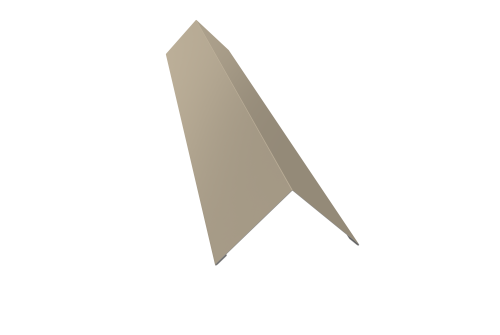 Угол внешний 110х110 0,45 PE с пленкой RAL 1015 светлая слоновая кость (2м)