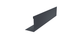 Нащельник 150 Texas 25х35 0,45 PE-Double RAL 7024 мокрый асфальт (L1,8)