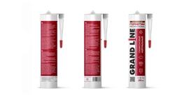 Герметик Grand Line Professional кровельный силиконовый нейтральный 280мл RAL 8017 шоколад