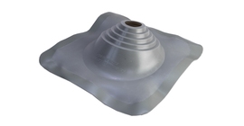 Проходной элемент MF CN угловой №110 (75-200мм) +240 силиконовый (металлический окрашенный фланец) серебро