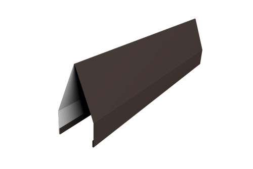 Ламель забора жалюзи Tokyo 0,5 PurPro RR 32 темно-коричневый