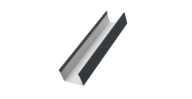 Стойка жалюзи Milan,Tokyo 0,5 Drap RAL 7024 мокрый асфальт (2,5м)