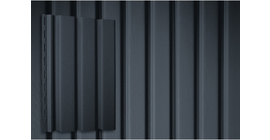 Сайдинг Рейка Grand Line Acryl графит (3,0м)