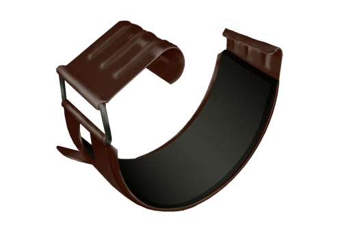 Соединитель желоба GL PE Matt 125 мм RAL 8017 шоколад