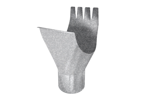 Воронка GL ZN 150/100 мм Zn цинк